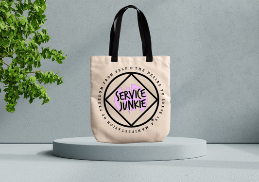 Service Junkie Tote Bag
